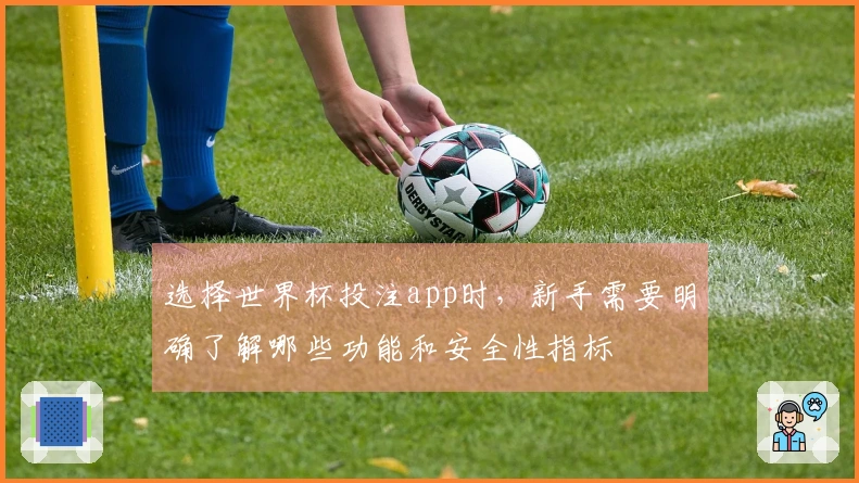 选择世界杯投注app时，新手需要明确了解哪些功能和安全性指标